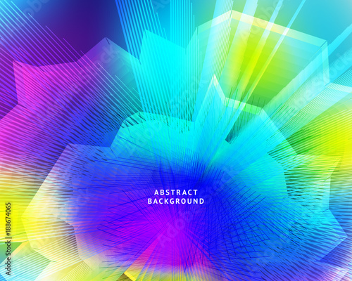 Abstract bright modern background