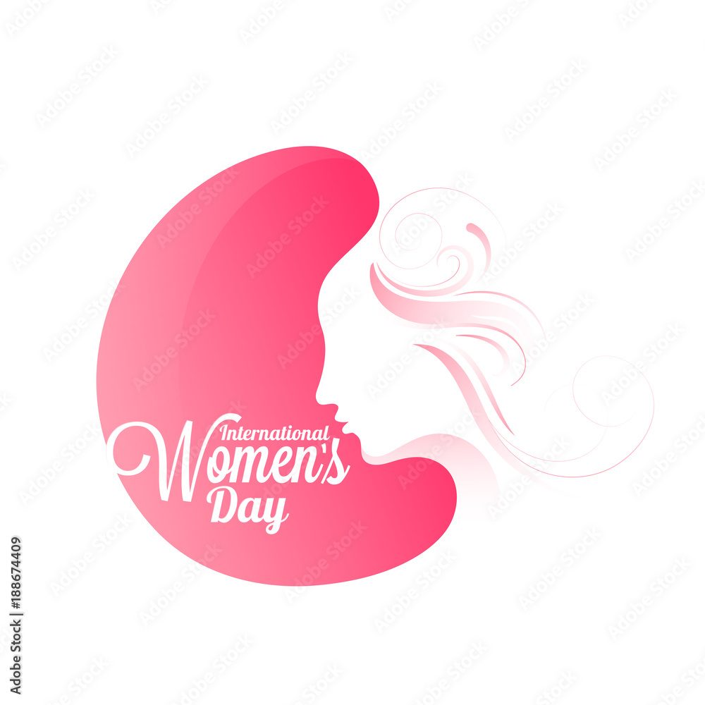 Happy Women's Day celebration design. Happy Women's Day celebration design.
