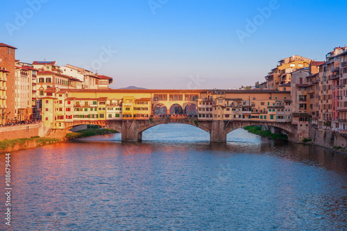 Bridge Ponte Vecchio in Florence