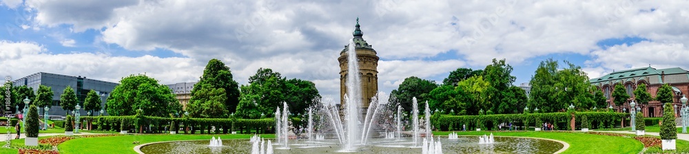Panorama Friedrichsplatz Mannheim Panorama Friedrichsplatz Mannheim