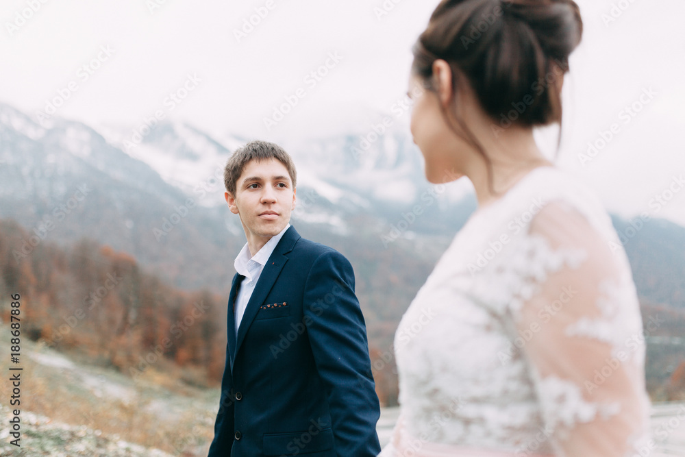modern wedding in the mountains in Sochi and the sea, a wedding in a European style by car. modern wedding in the mountains in Sochi and the sea, a wedding in a European style by car.