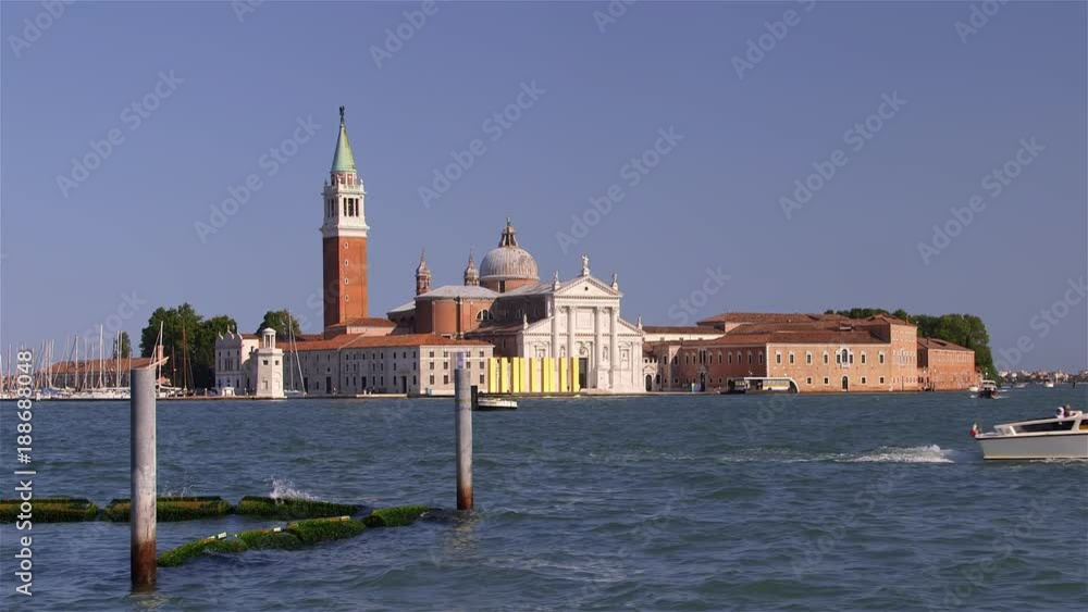 Water Taxi & San Giorgio Maggiore; Venice Day 2; Laguna Veneta, Venice, Italy Water Taxi & San Giorgio Maggiore; Venice Day 2; Laguna Veneta, Venice, Italy