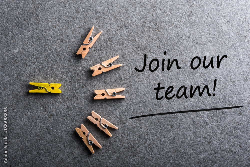 Φωτογραφία Join our team. Job offer, Hiring and new job concept