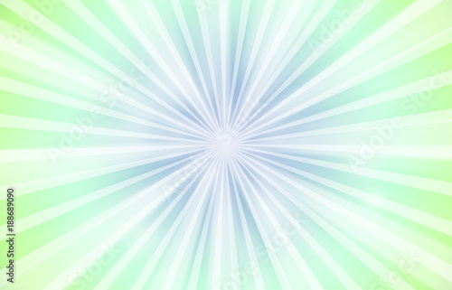 Soft Green glitter sparkles rays lights bokeh festive elegant abstract background.