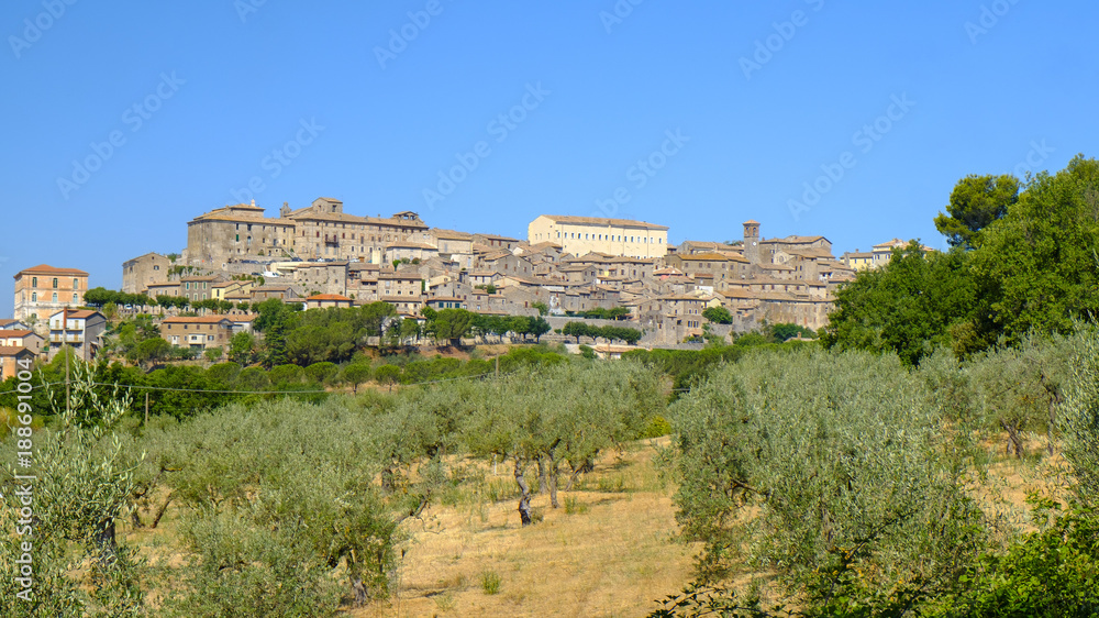 Panoramic view of Lugnano in Teverina (Umbria, Italy) Panoramic view of Lugnano in Teverina (Umbria, Italy)