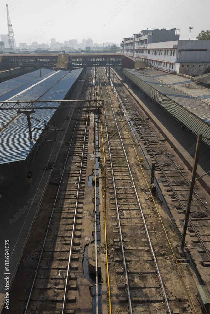 Fototapeta premium NDLS railway station