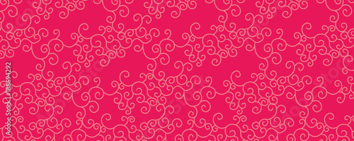 Pink Swirl Background Banner