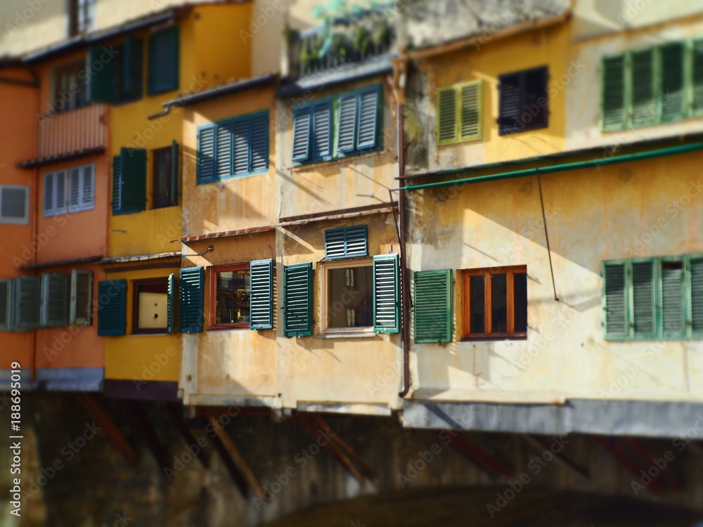 Fototapeta premium Italia, Toscana, Firenze, il Ponte Vecchio