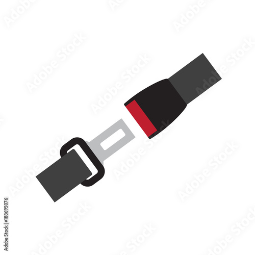 seat belt icon- vector illustration