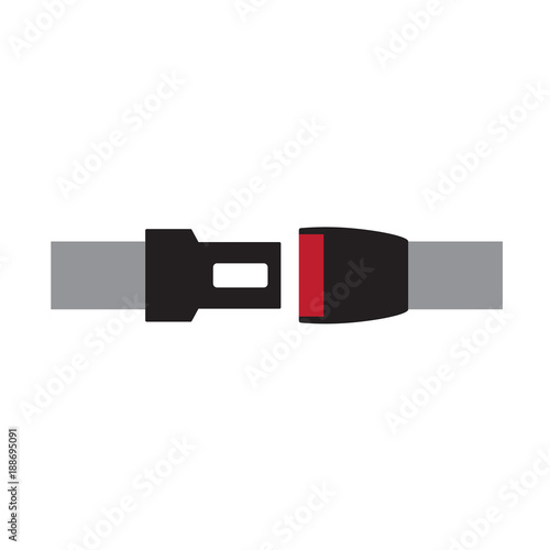 seat belt icon- vector illustration