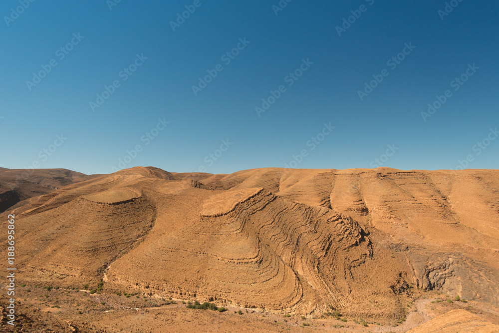 Desert somwhere in Africa, not so far from Atlas mountains