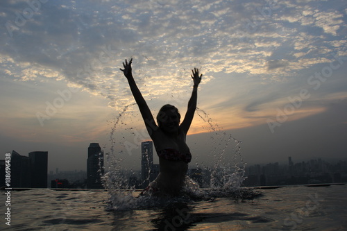 Infinity pool Splash 