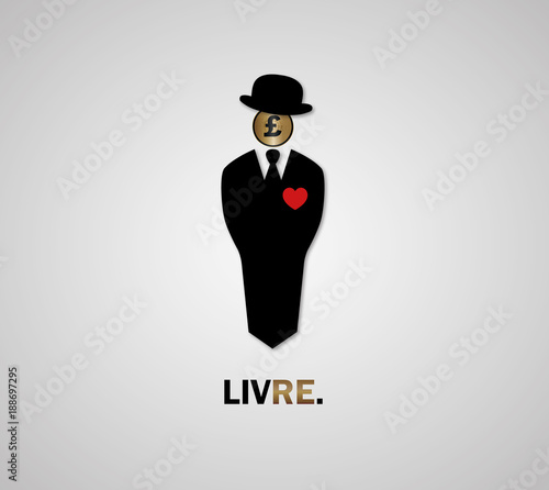 homme d'affaire qui aime la livre