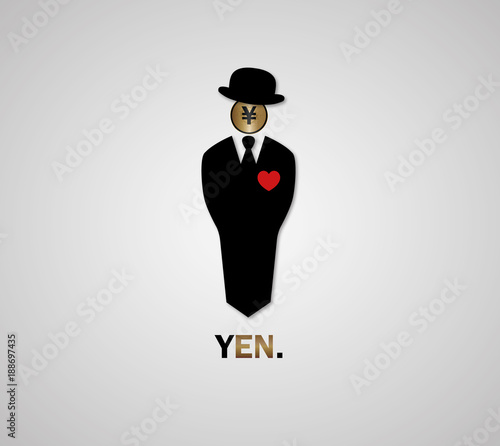 homme d'affaire qui aime le yen