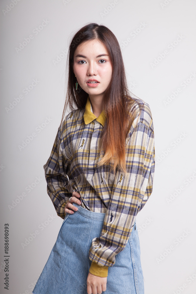 Portrait of beautiful young Asian woman Portrait of beautiful young Asian woman