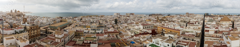 Views of Cadiz, beautiful city in southern Spain