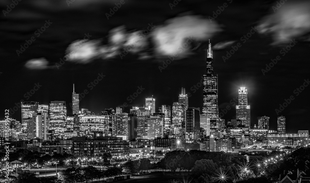 Chicago in Black and White