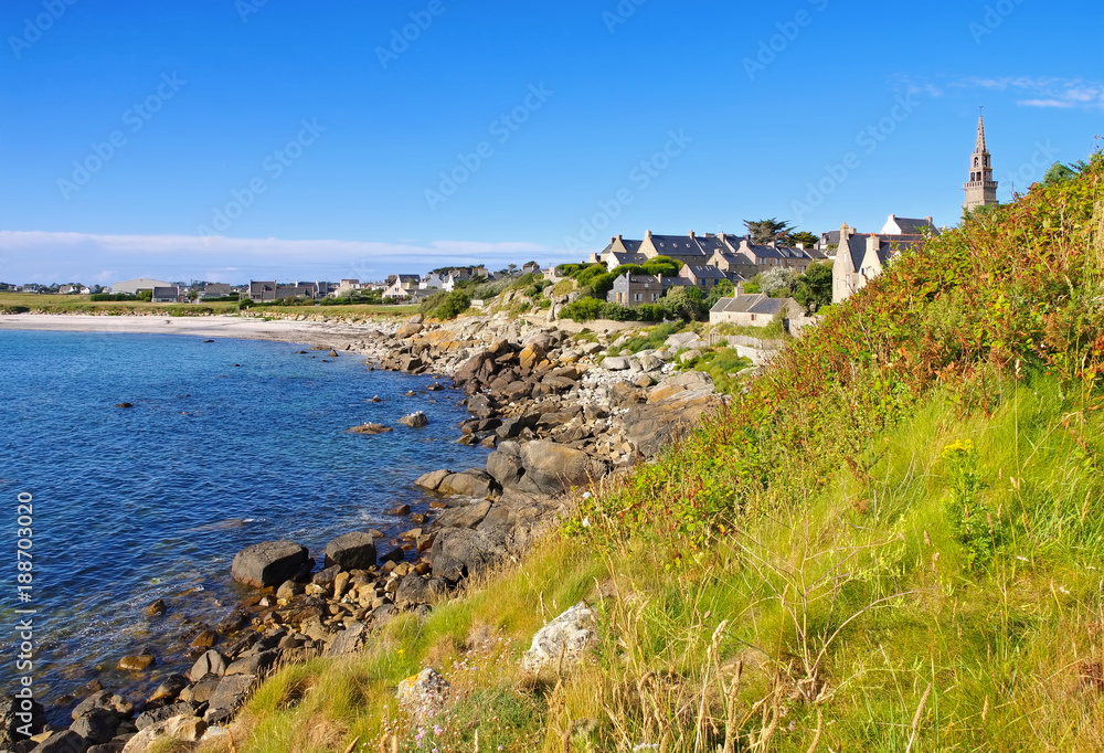 Porspoder in der Bretagne, Finistere in Frankreich - Porspoder in Finistere in Brittany