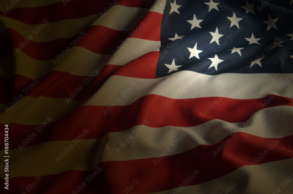 Obraz premium USA Flag texture 