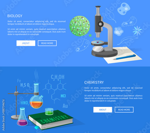 Biology and Chemistry Courses Info Internet Page