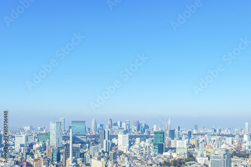 恵比寿から見た新宿方面の風景 © kai