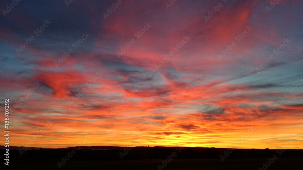Fototapeta premium Ciel du matin