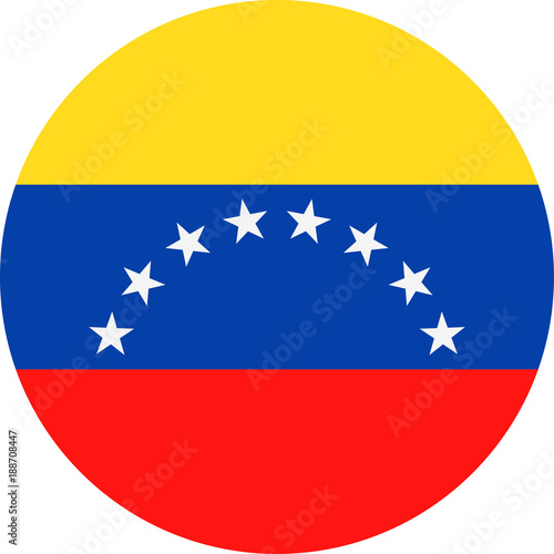 Venezuela Flag Vector Round Flat Icon Free Download Venezuela Flag Vector Round Flat Icon - GFXLoad