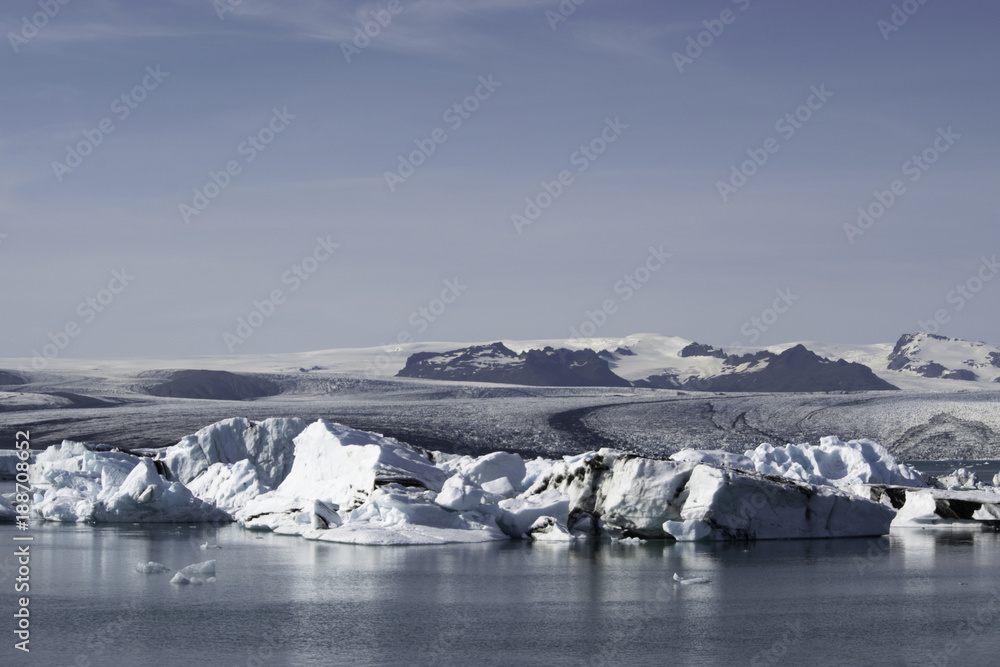 Obraz premium Icelandic Glacier