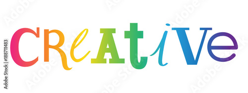 CREATIVE Custom Lettering Icon