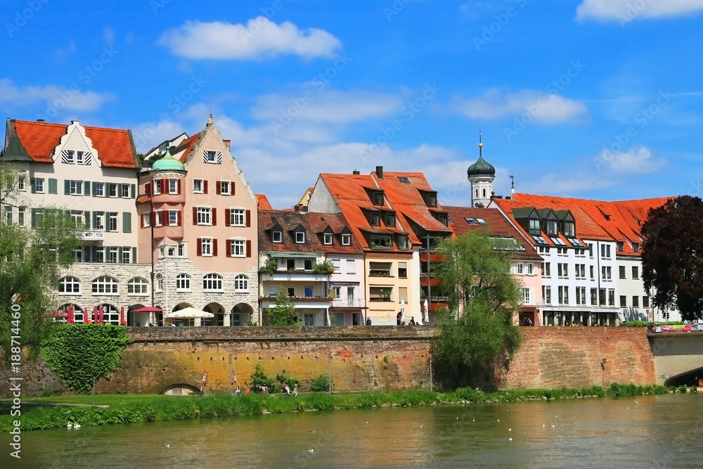 Obraz premium Ulm, Baden-Württemberg, Deutschland