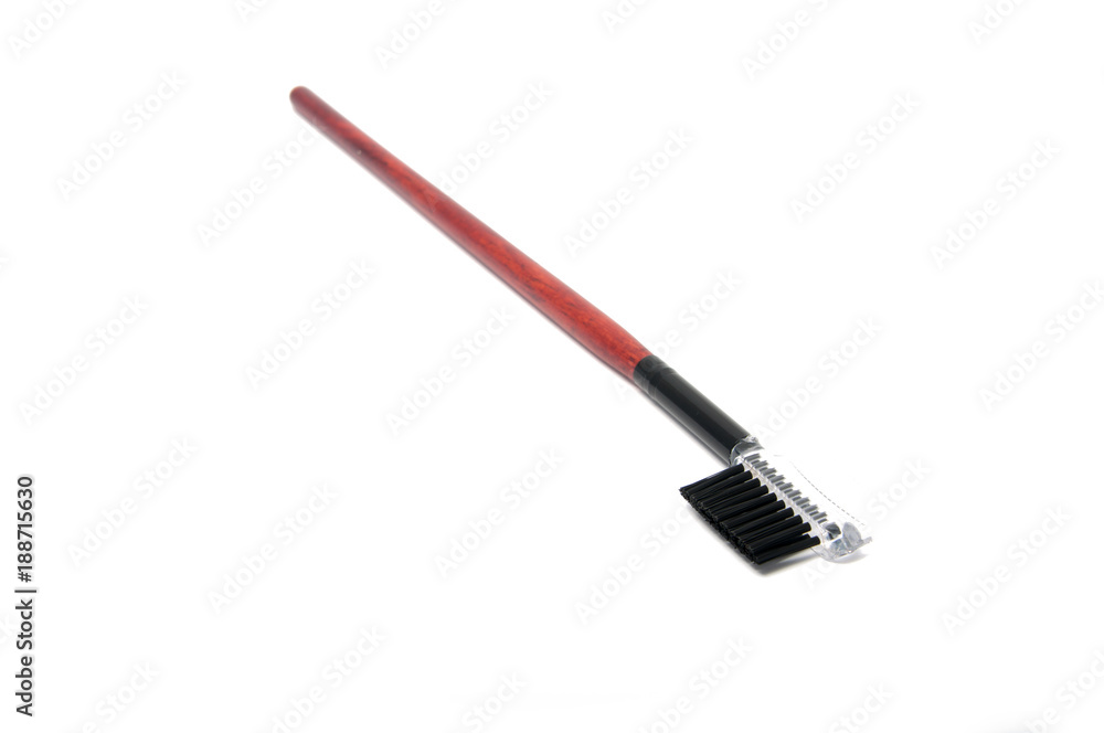 Brush for make up isolated on the white Brush for make up isolated on the white