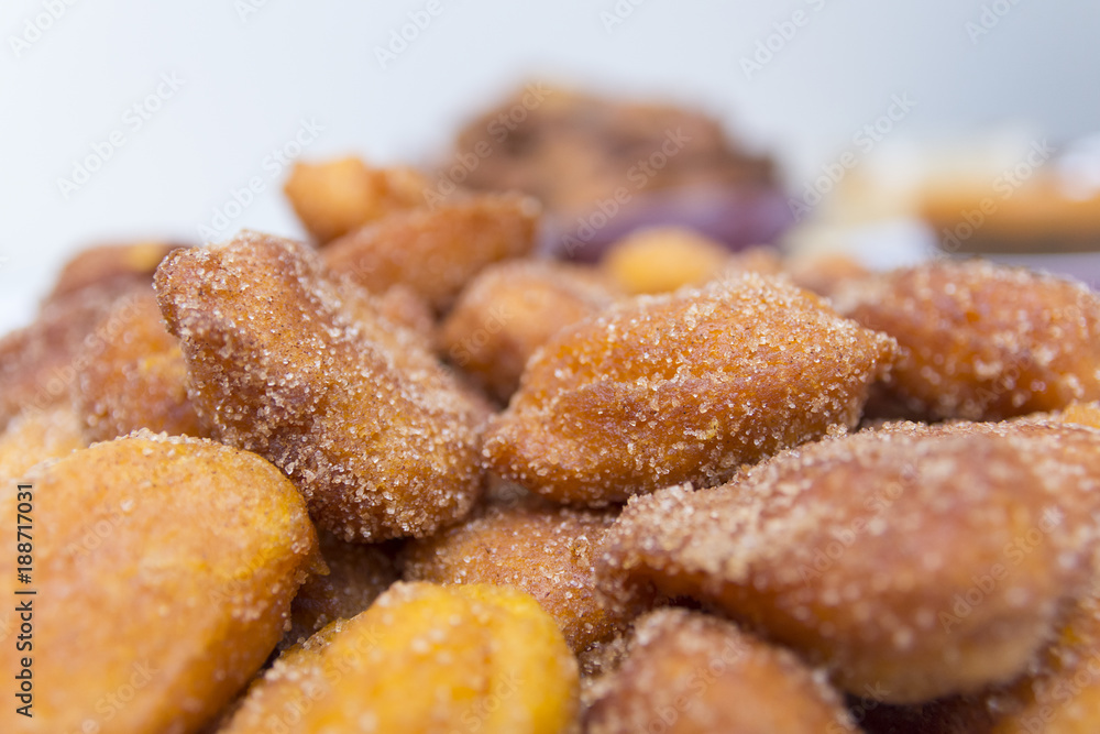 fried pumpkin dumplings