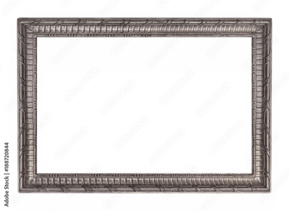 Silver frame for paintings, mirrors or photos