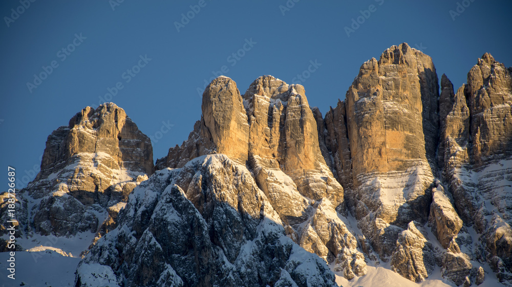 Dolomiti al tramonto