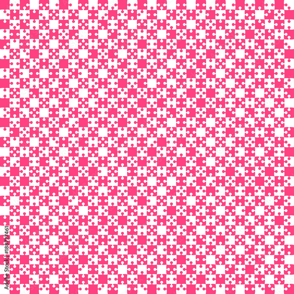 Pink Material Design Pieces - JigSaw - Field Chess Pink Material Design Pieces - JigSaw - Field Chess