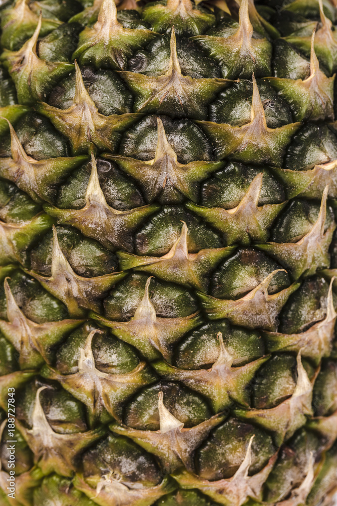 pineapple surface texture, close-up photo pineapple surface texture, close-up photo