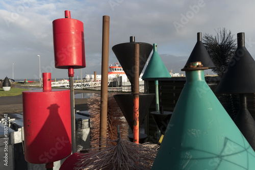 Seezeichen auf der Nordseeinsel Amrum