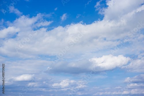 Light gentle cloud on a blue sky