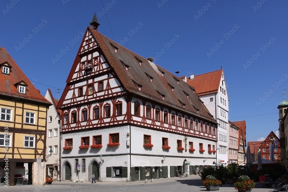 Fototapeta premium Nördlingen, Bayern, Deutschland