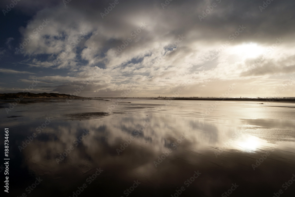Obraz premium Am Strand von Amrum