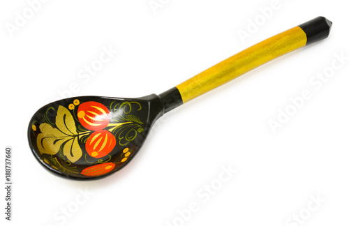 wooden Russian spoon