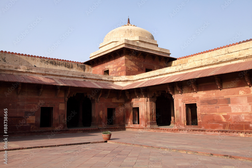 Jodha Bai Palace, Fatehpur Sikri, India