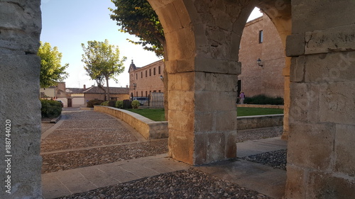 Imagen de la ciudad de Lerma, en Burgos, España