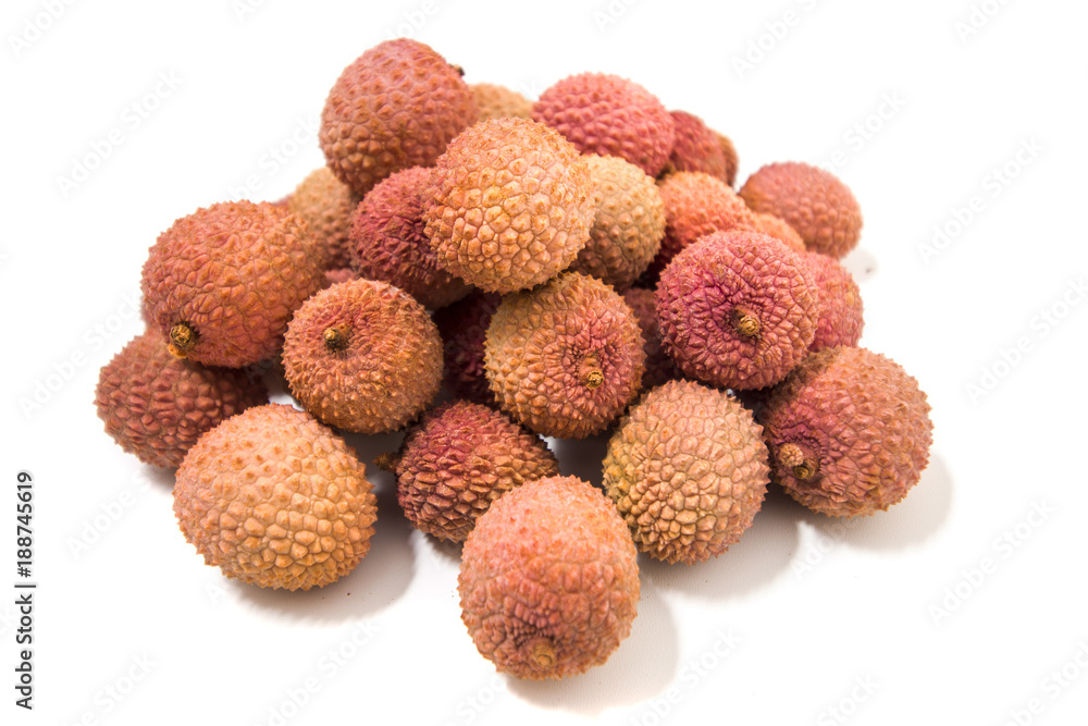 Bunch of Lychee fruits Bunch of Lychee fruits