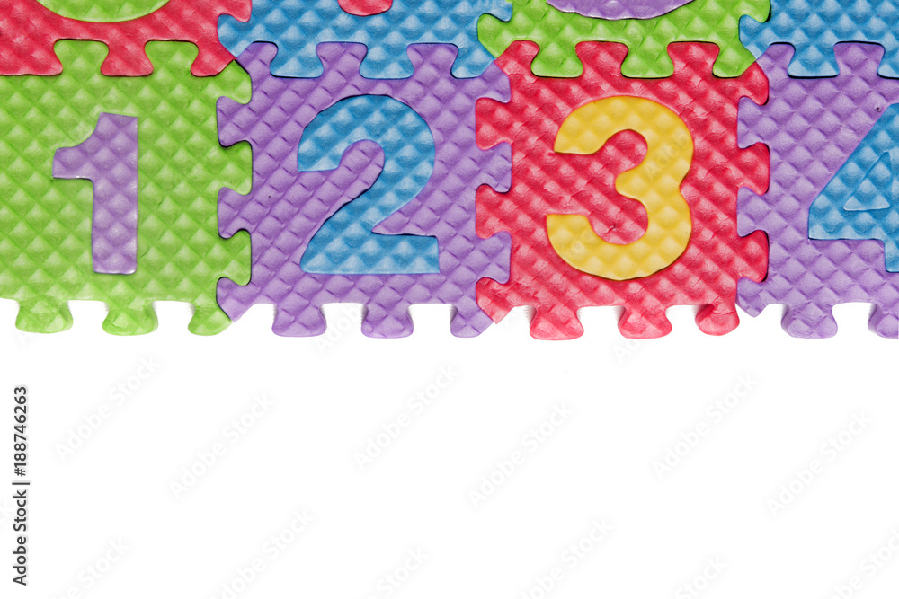 Foam puzzle numbers and letters Foam puzzle numbers and letters