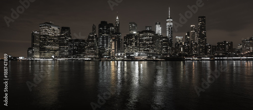 Photography New York City Skyline bei Nacht