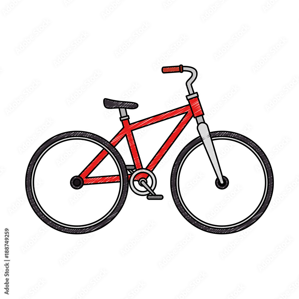 Obraz premium bicycle vehicle isolated icon vector illustration design