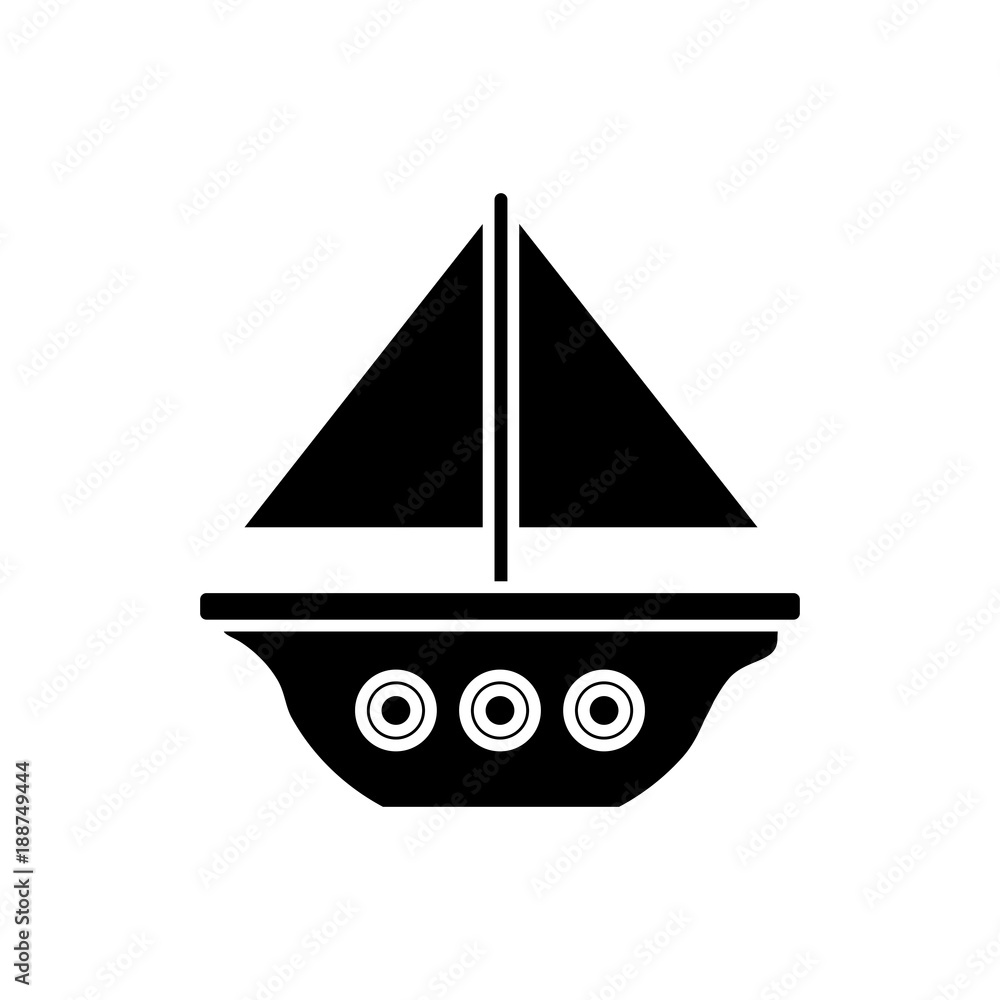 sailboat icon image sailboat icon image