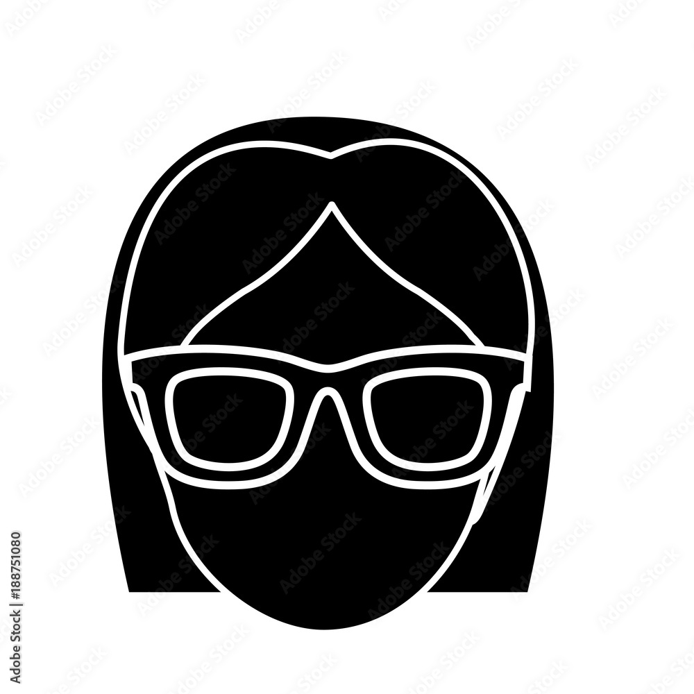 woman face icon woman face icon