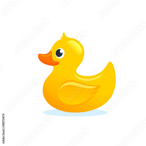 Yellow Rubber Duck illustration